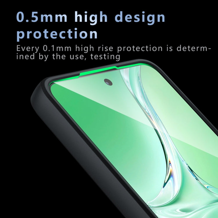 For OnePlus Nord CE4 Lite Armor Precise Hole PC Hybrid TPU Phone Case - Transparent