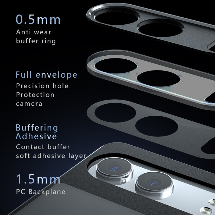 For OnePlus Nord 4 Armor Precise Hole PC Hybrid TPU Phone Case - Transparent