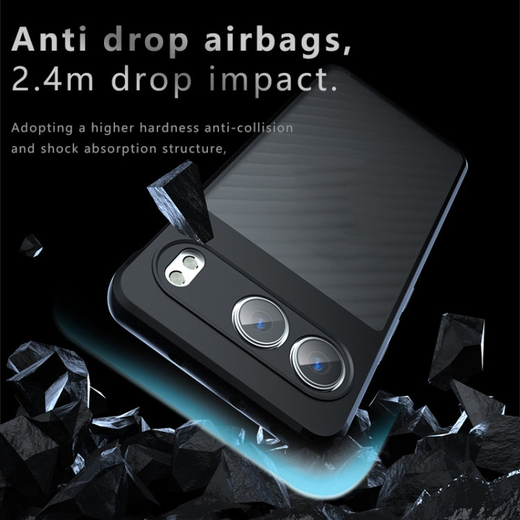 For OnePlus Nord 4 Armor Precise Hole PC Hybrid TPU Phone Case - Transparent
