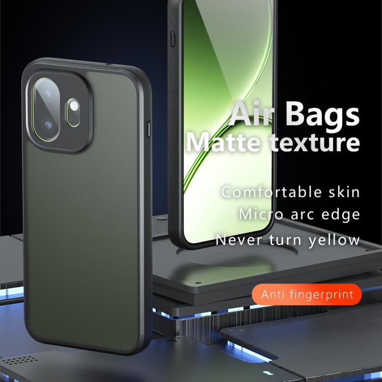 For OnePlus 15T Armor Precise Hole PC Hybrid TPU Phone Case - Transparent