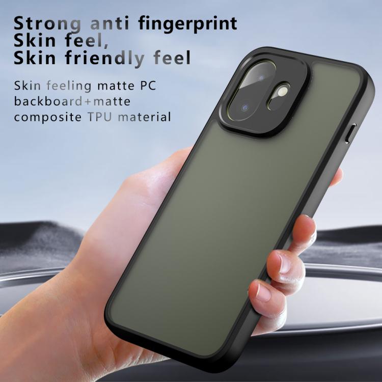 For OnePlus 15T Armor Precise Hole PC Hybrid TPU Phone Case - Transparent