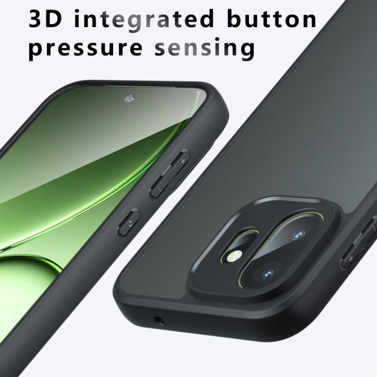 For OnePlus 15T Armor Precise Hole PC Hybrid TPU Phone Case - Transparent