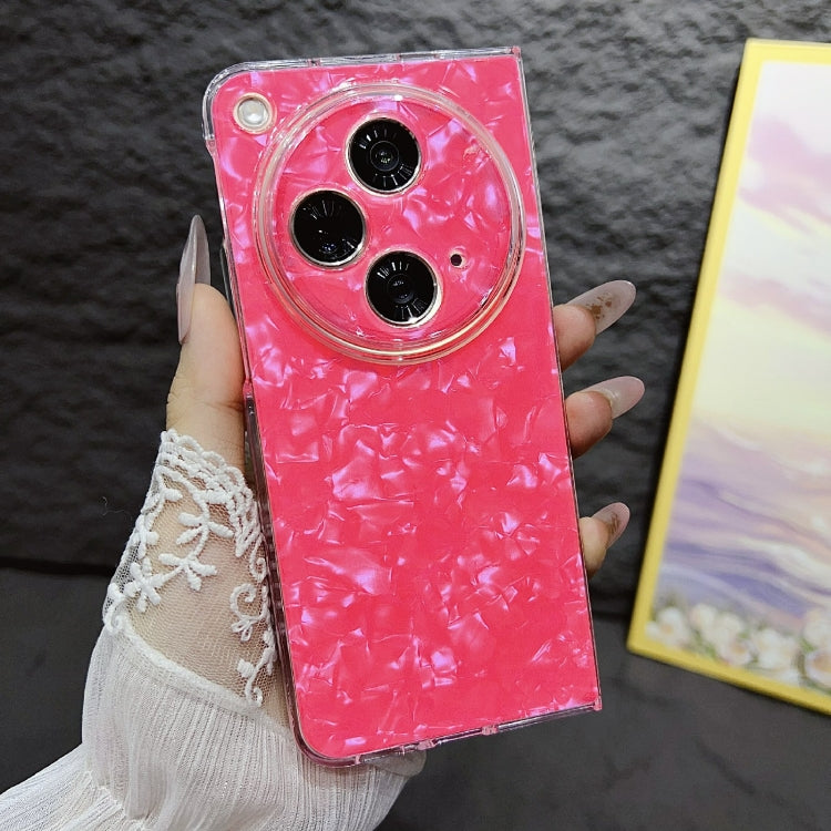 For OPPO Find N3 Pearlescent Shell Texture Phone Case
