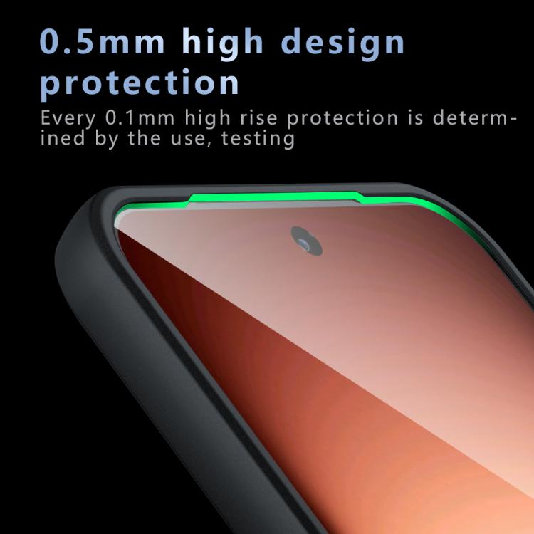 For vivo iQOO 15 Armor Big Pore PC Hybrid TPU Phone Case - Transparent