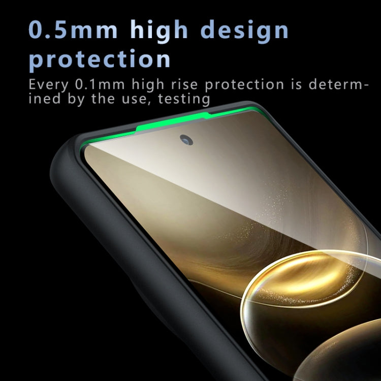 For vivo X100 Ultra Armor Precise Hole PC Hybrid TPU Phone Case - Frosted Black