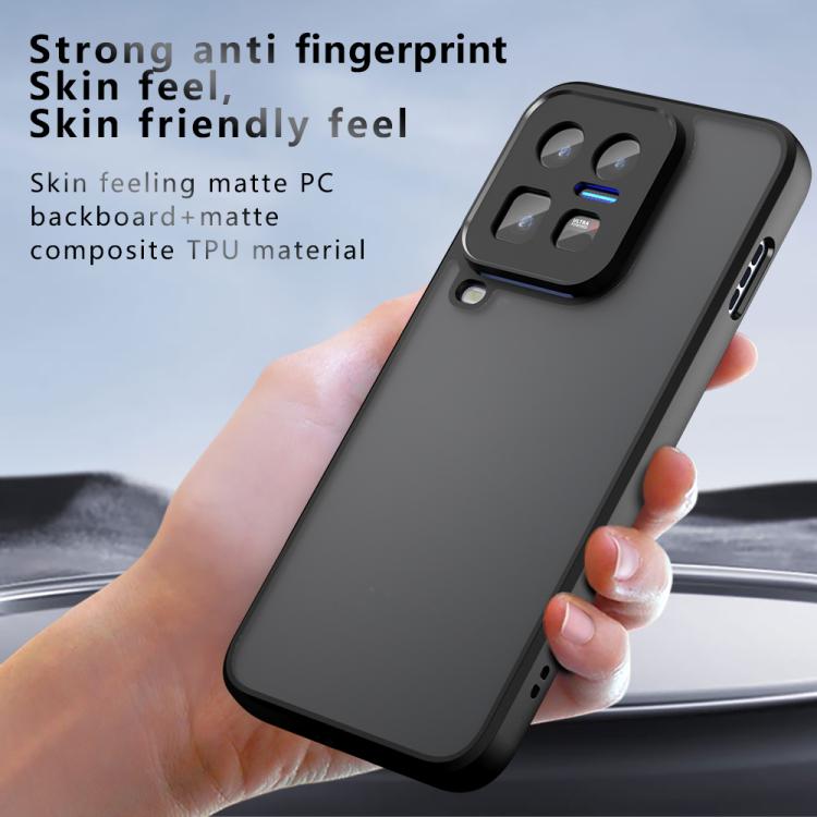 For vivo iQOO 15 Ultra Armor Precise Hole PC Hybrid TPU Phone Case - Frosted Black