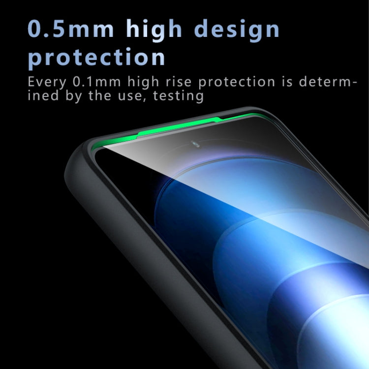 For vivo iQOO Neo9s Pro / Neo9 Armor Precise Hole PC Hybrid TPU Phone Case - Transparent
