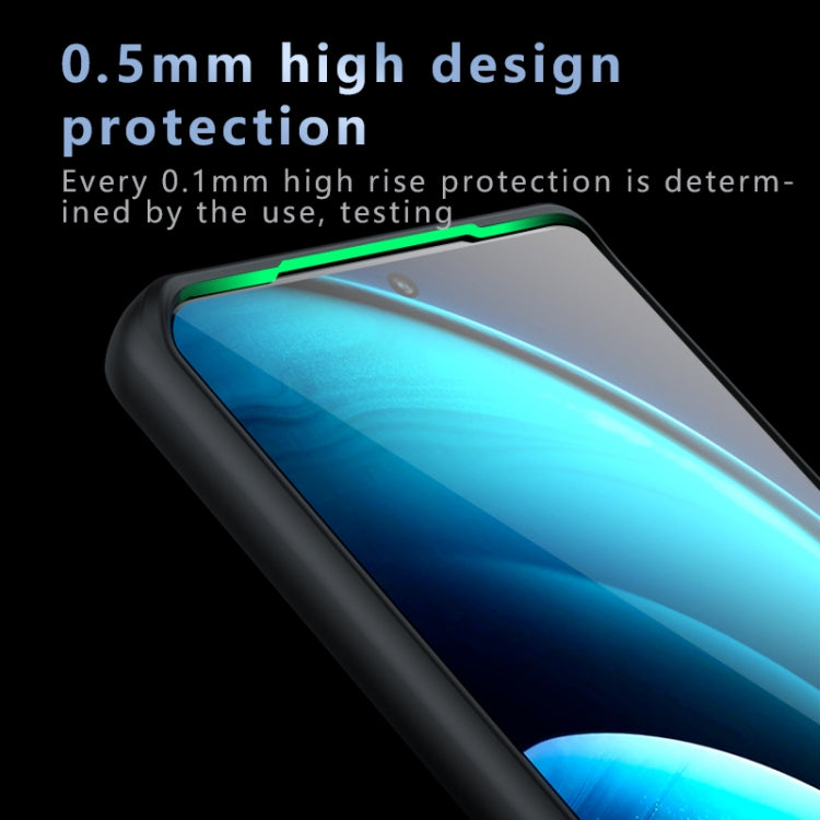 For vivo X100 Pro Armor Precise Hole PC Hybrid TPU Phone Case - Transparent