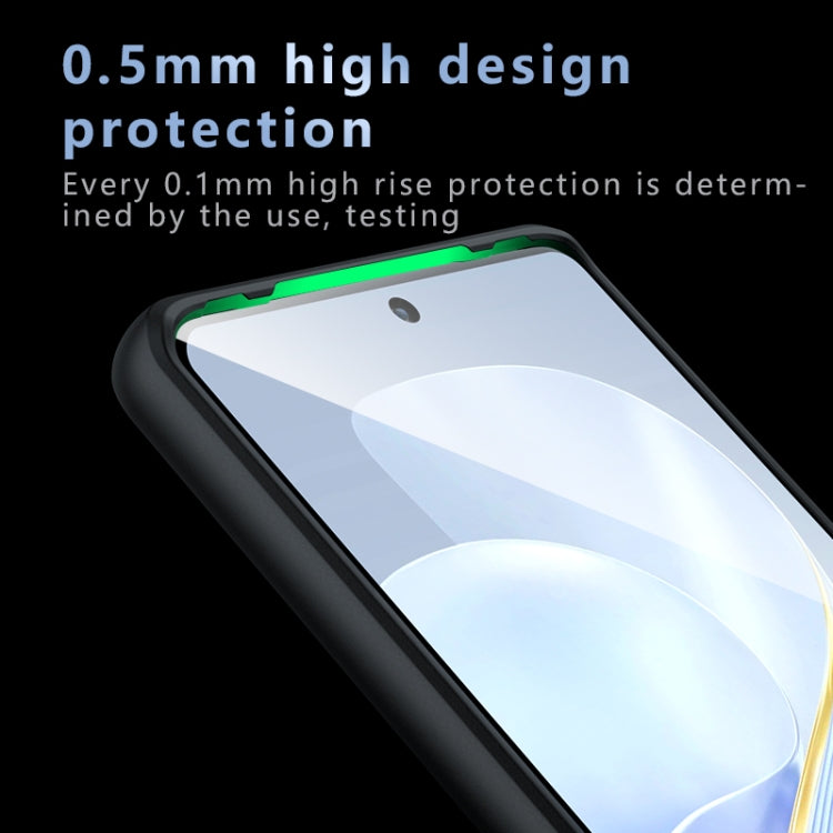 For vivo S19 Pro Armor Precise Hole PC Hybrid TPU Phone Case - Transparent