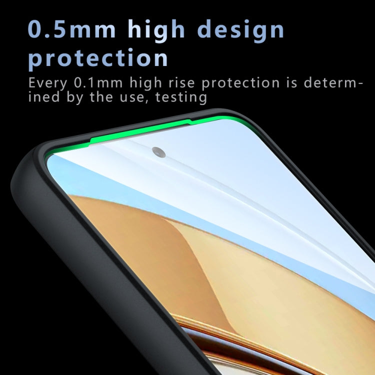 For vivo Y300 / V40 Lite IDN Armor Precise Hole PC Hybrid TPU Phone Case - Transparent