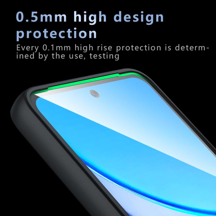 For vivo Y29 5G / Y19s 4G Armor Precise Hole PC Hybrid TPU Phone Case - Transparent