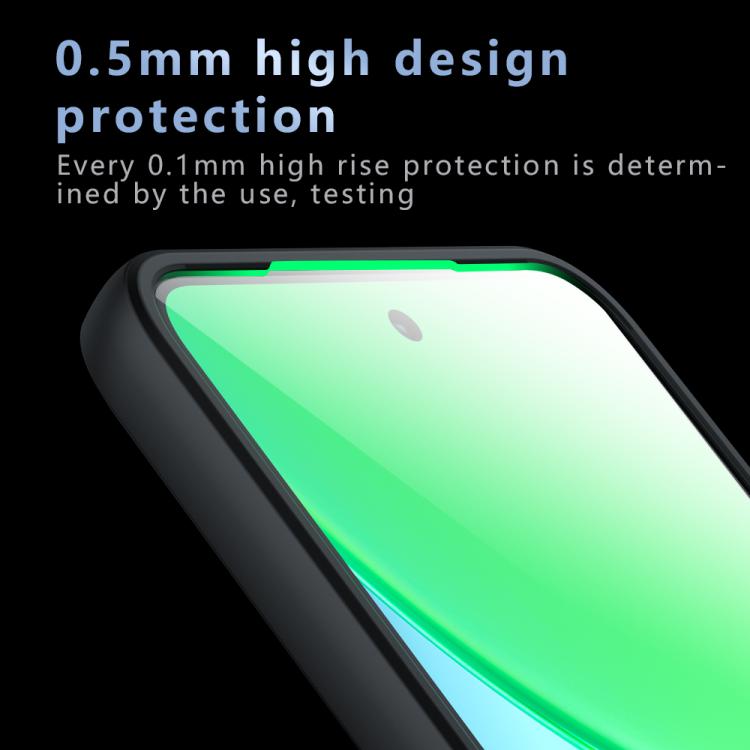 For vivo Y39 5G Armor Precise Hole PC Hybrid TPU Phone Case - Transparent