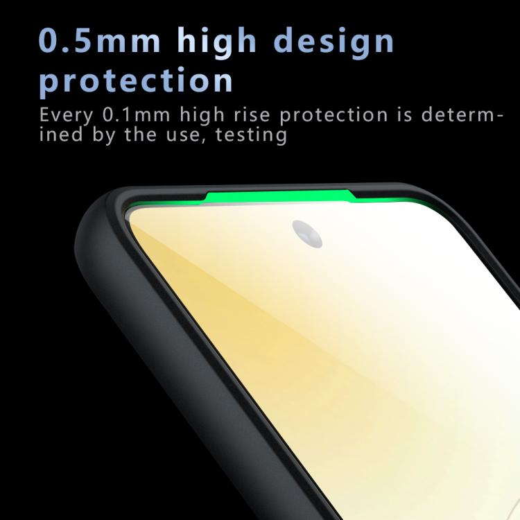 For vivo Y300 Pro Armor Precise Hole PC Hybrid TPU Phone Case - Transparent