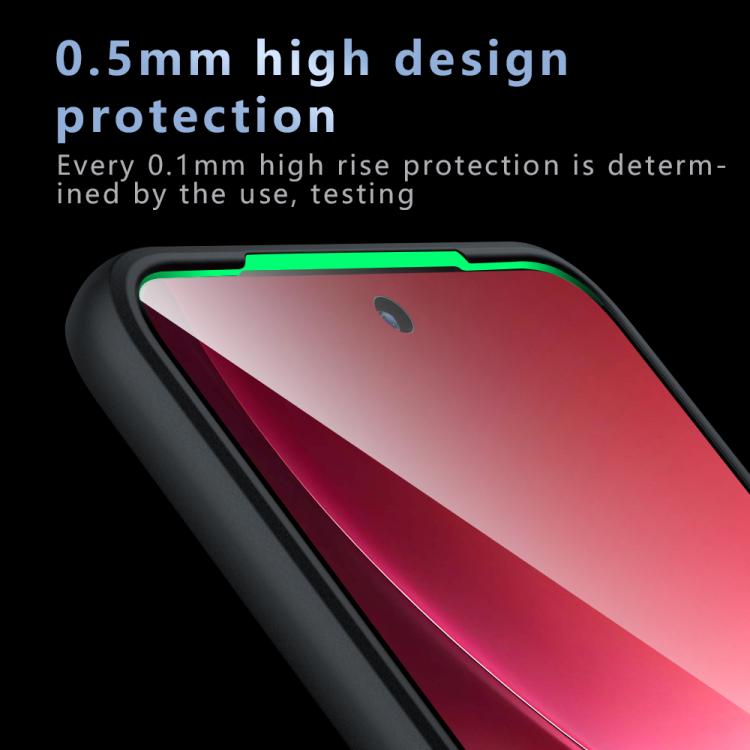 For vivo V60 5G Armor Precise Hole PC Hybrid TPU Phone Case - Transparent