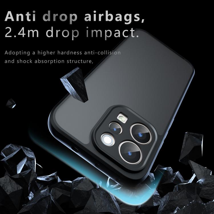 For vivo V70 / S50 5G Armor Precise Hole PC Hybrid TPU Phone Case - Transparent