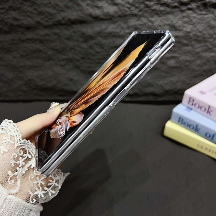 For vivo X Fold3 Pearlescent Shell Texture Phone Case