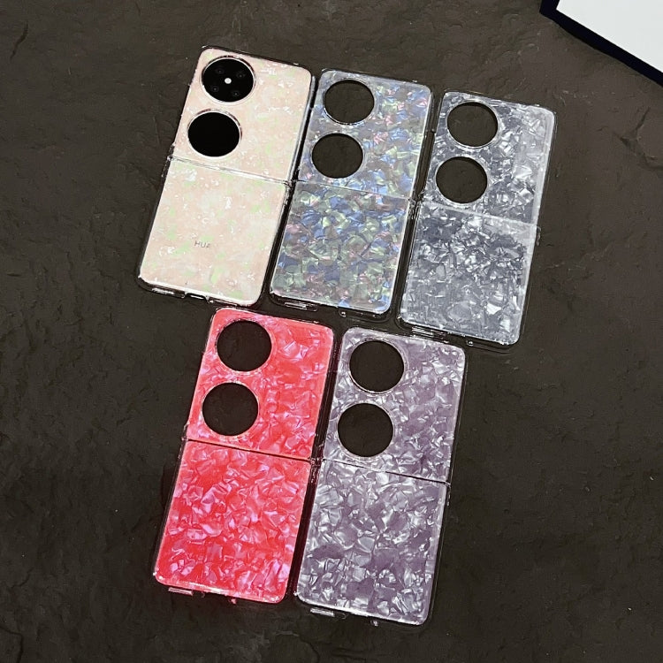 For Huawei Pocket 2 Pearlescent Shell Texture Phone Case