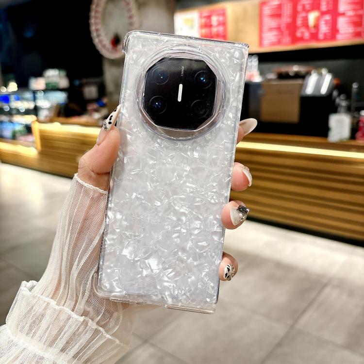 For Huawei Mate X6 Pearlescent Shell Texture Phone Case
