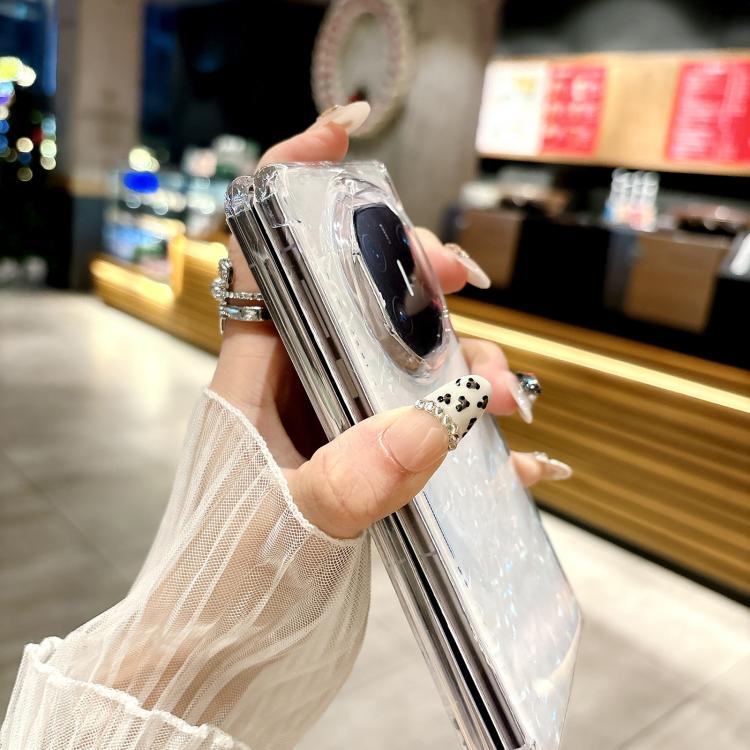 For Huawei Mate X6 Pearlescent Shell Texture Phone Case
