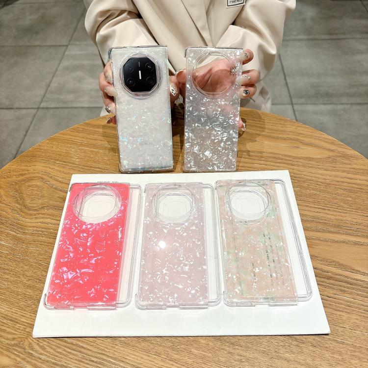 For Huawei Mate X6 Pearlescent Shell Texture Phone Case