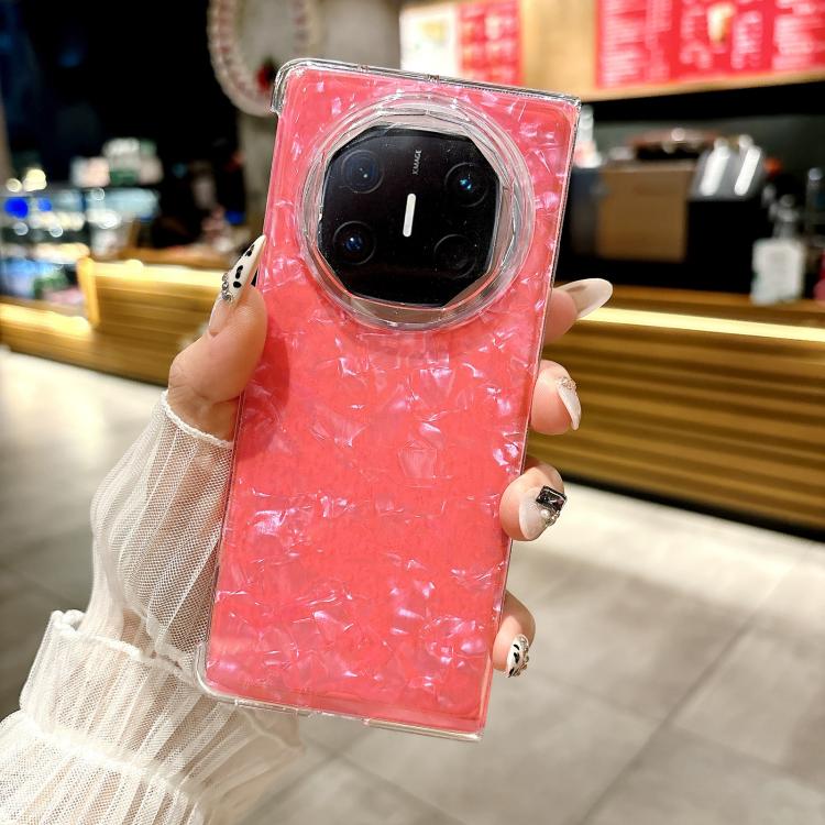 For Huawei Mate X6 Pearlescent Shell Texture Phone Case