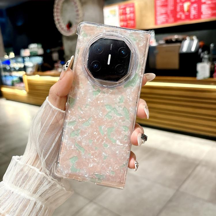 For Huawei Mate X6 Pearlescent Shell Texture Phone Case