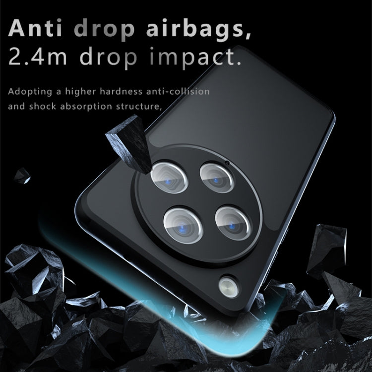 For OPPO Find X8 Pro Armor Precise Hole PC Hybrid TPU Phone Case - Transparent