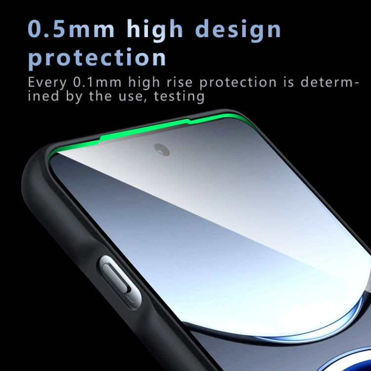 For OPPO Find X8 Pro Armor Precise Hole PC Hybrid TPU Phone Case - Transparent