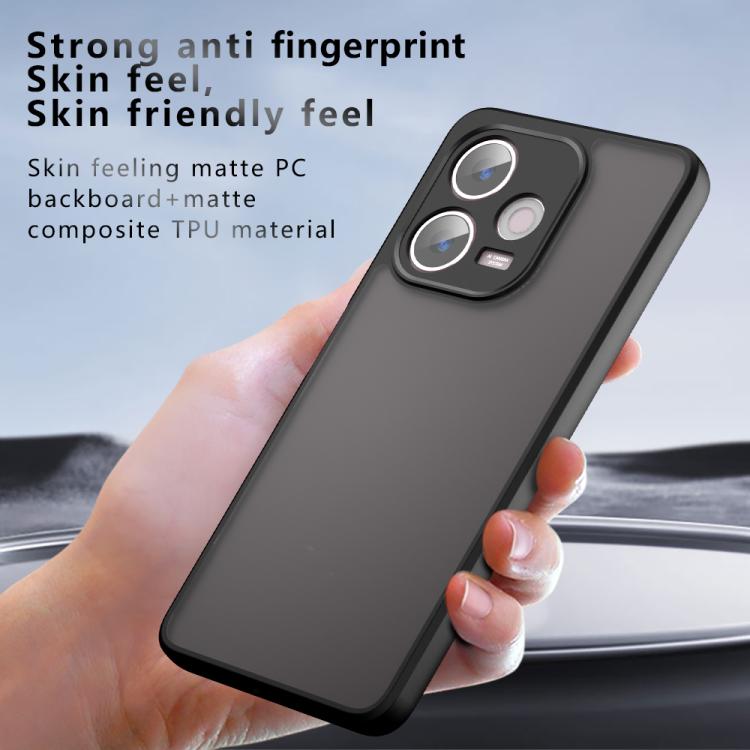 For OPPO A5 Energy Armor Precise Hole PC Hybrid TPU Phone Case - Transparent