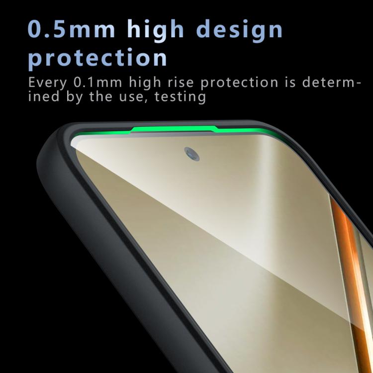 For OPPO K13 / K13x Armor Precise Hole PC Hybrid TPU Phone Case - Transparent
