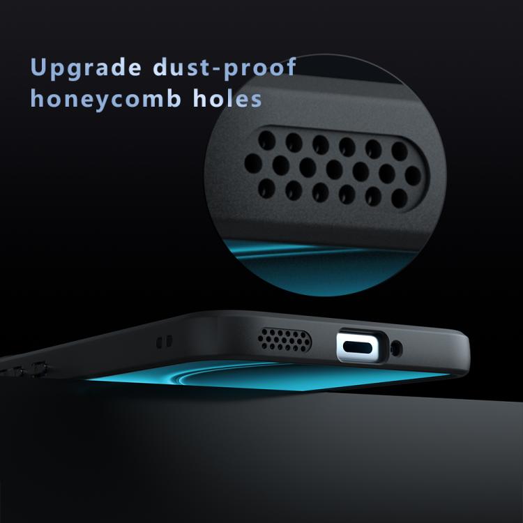 For OPPO Reno14 F 5G Armor Precise Hole PC Hybrid TPU Phone Case - Transparent
