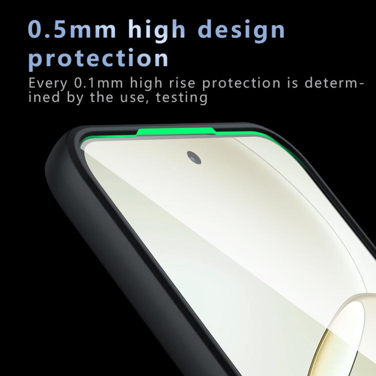For OPPO F31 Pro 5G Armor Precise Hole PC Hybrid TPU Phone Case - Transparent