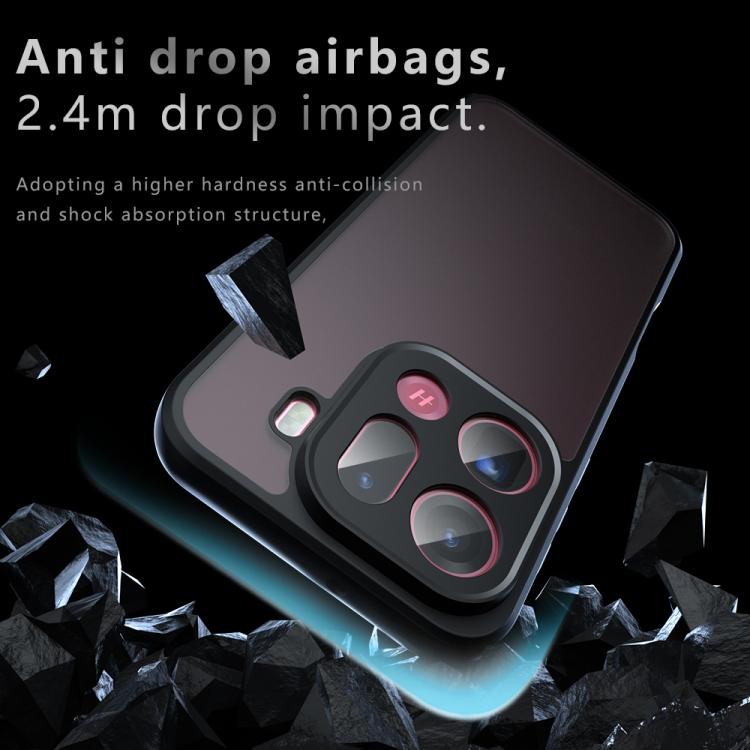 For OPPO Find X9 Pro Armor Precise Hole PC Hybrid TPU Phone Case - Transparent