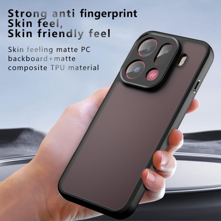For OPPO Find X9 Pro Armor Precise Hole PC Hybrid TPU Phone Case - Transparent