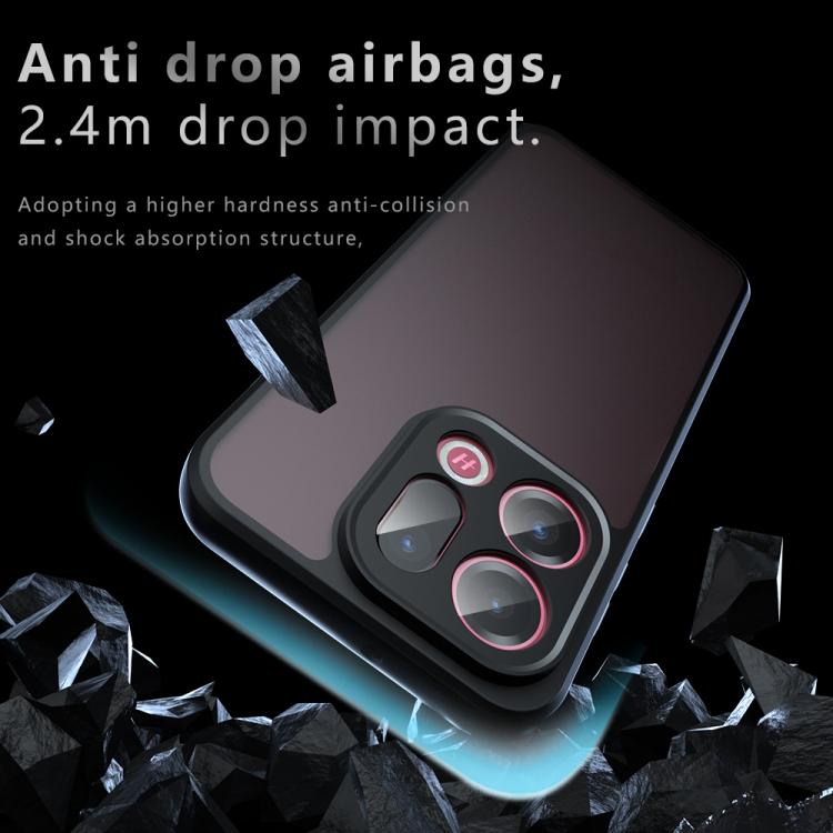 For OPPO Find X9 Armor Precise Hole PC Hybrid TPU Phone Case - Transparent
