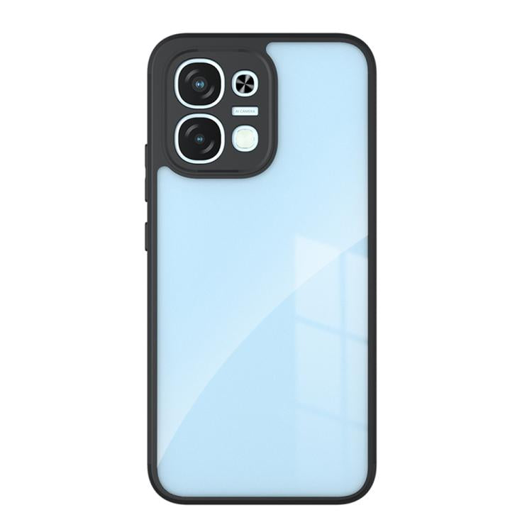 For OPPO F31 5G / A6 Pro Global Armor Precise Hole PC Hybrid TPU Phone Case - Transparent