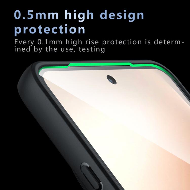 For OPPO Find X9 Ultra Armor Precise Hole PC Hybrid TPU Phone Case - Transparent