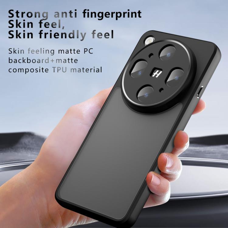 For OPPO Find X9 Ultra Armor Precise Hole PC Hybrid TPU Phone Case - Transparent