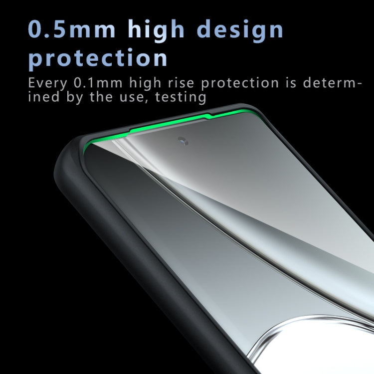 For Realme GT Neo6 SE / Neo6 Armor Precise Hole PC Hybrid TPU Phone Case - Frosted Black