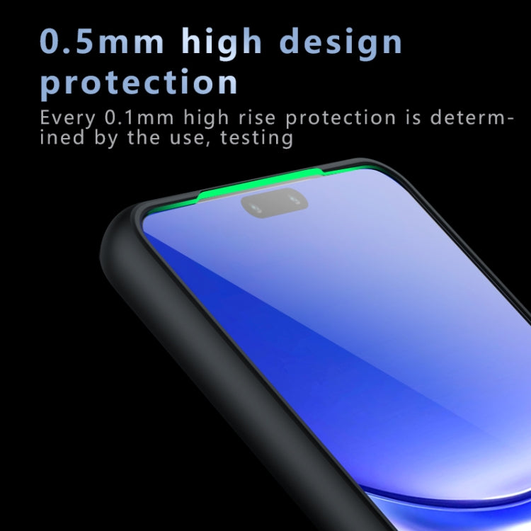 For Huawei nova 13 Armor Precise Hole PC Hybrid TPU Phone Case - Frosted Black