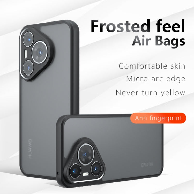 For Huawei Pura 70 Pro / 70 Pro+ Armor Precise Hole PC Hybrid TPU Phone Case - Transparent