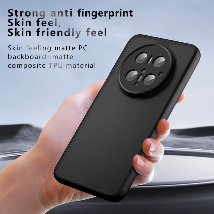 For Huawei Mate 70 Pro / 70 Pro+ Armor Precise Hole PC Hybrid TPU Phone Case - Transparent