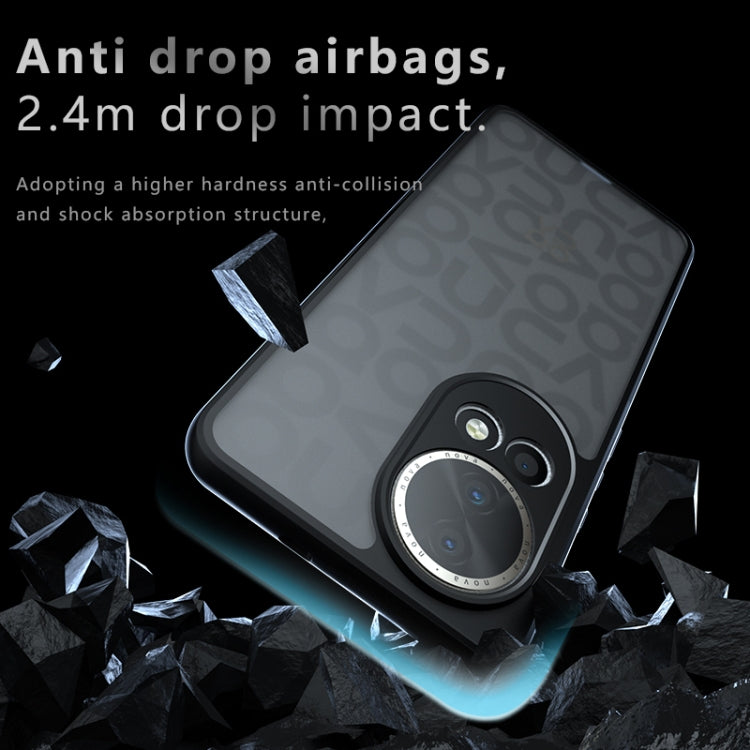 For Huawei nova 13 Armor Precise Hole PC Hybrid TPU Phone Case - Transparent