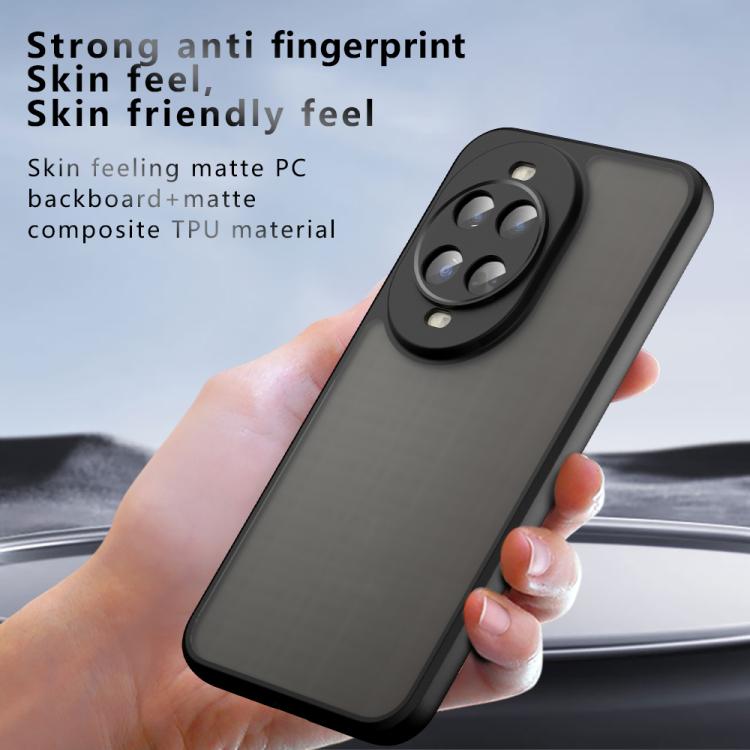 For Huawei nova 14 Ultra Armor Precise Hole PC Hybrid TPU Phone Case - Transparent