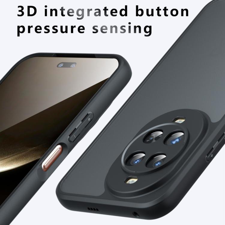 For Huawei nova 14 Ultra Armor Precise Hole PC Hybrid TPU Phone Case - Transparent