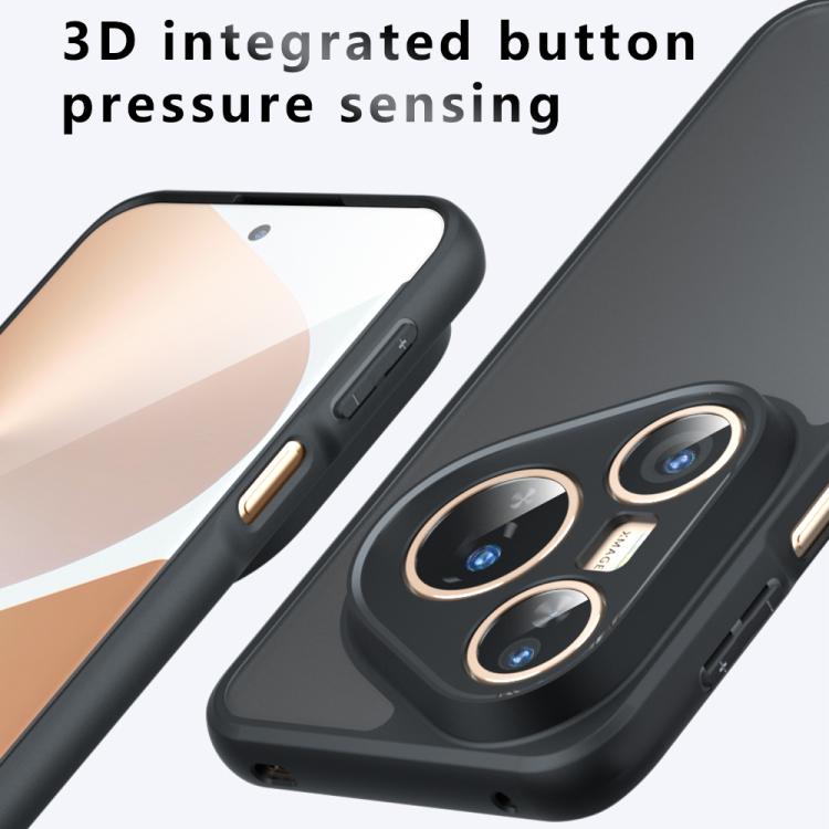 For Huawei Pura 80 Pro 5G Armor Precise Hole PC Hybrid TPU Phone Case - Transparent