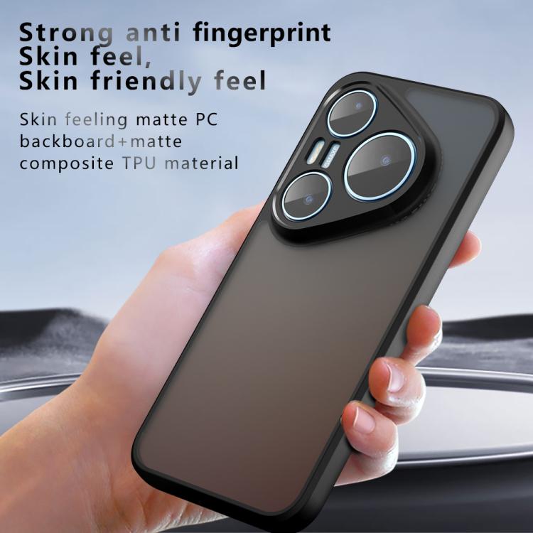 For Huawei Pura 90 Pro Armor Precise Hole PC Hybrid TPU Phone Case - Transparent