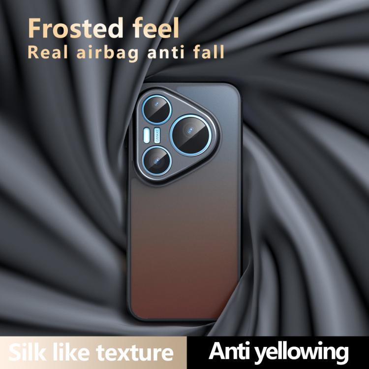 For Huawei Pura 90 Pro Armor Precise Hole PC Hybrid TPU Phone Case - Transparent
