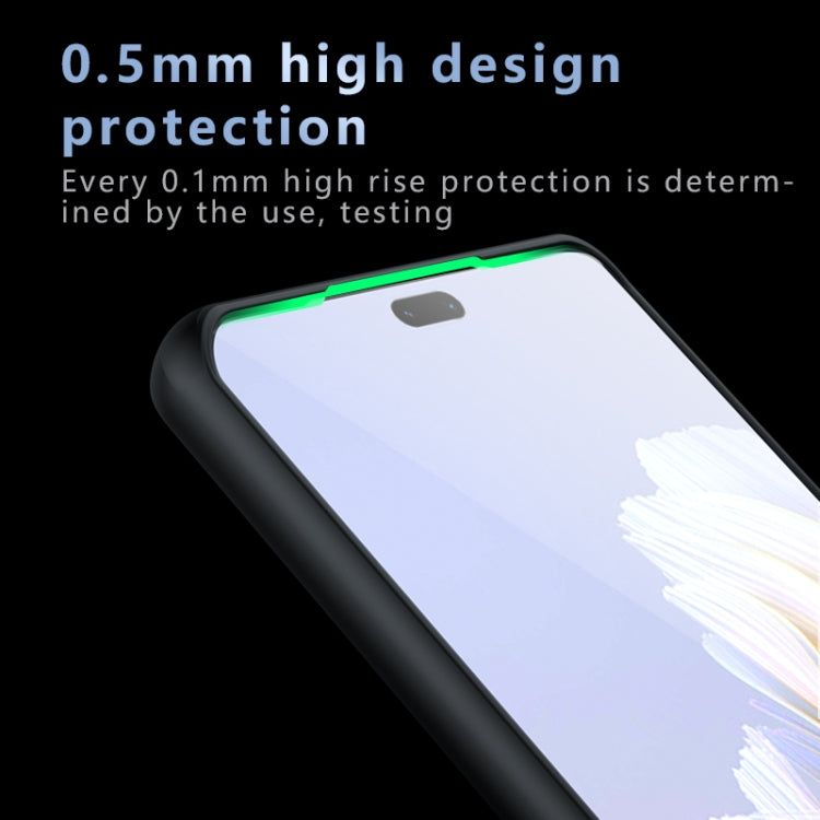 For Honor 100 Pro Armor Precise Hole PC Hybrid TPU Phone Case - Frosted Black