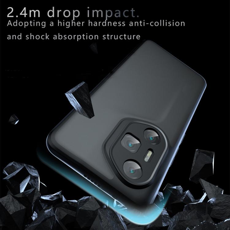 For Honor 300 Pro / 300 Ultra Armor Precise Hole PC Hybrid TPU Phone Case - Frosted Black